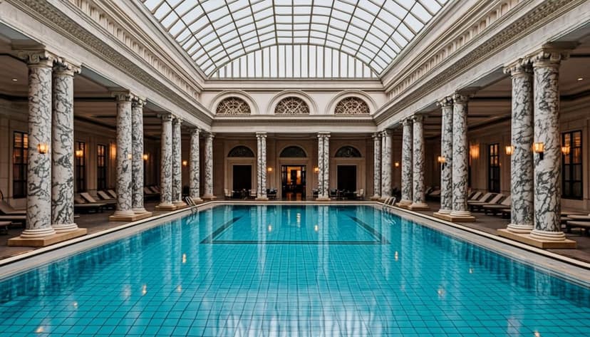 Piscine intérieure chauffée — Azure Rottana